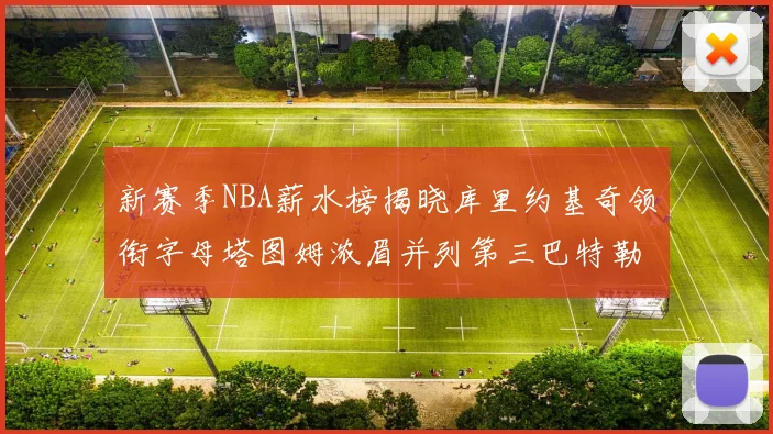 新赛季NBA薪水榜揭晓库里约基奇领衔字母塔图姆浓眉并列第三巴特勒排名第十